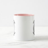 Kleine tekst ROZE Combo 11oz Aangepaste Golf Mok (Midden)