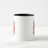 Kleine tekst ZWART Combo 325ml Custom Cricket Mok (Midden)