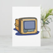 Kleine televisie kaart (Staand voorkant)