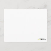 Kleine theeldruppel briefkaart (Achterkant)