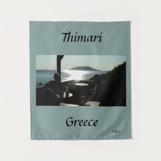 Kleine "Thimari Greece" Wandkleed (Voorkant)