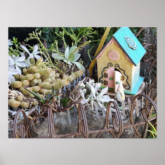 Kleine thuis in de Bossen Poster (Voorkant)