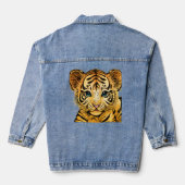 KLEINE TIJGER DENIM JACKET (Achterkant)