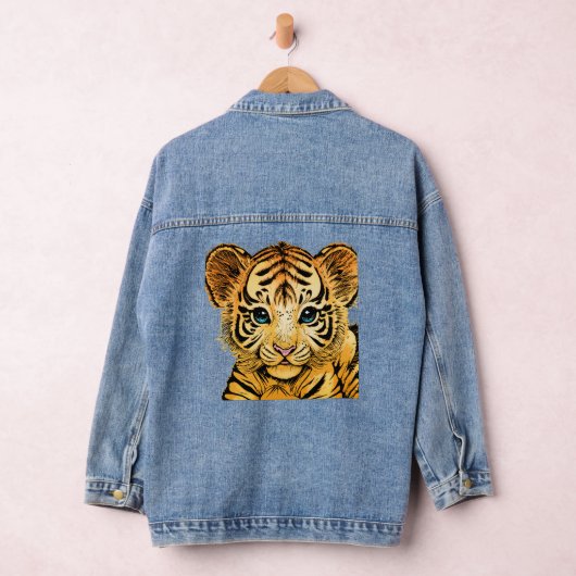 KLEINE TIJGER DENIM JACKET (Hangar)