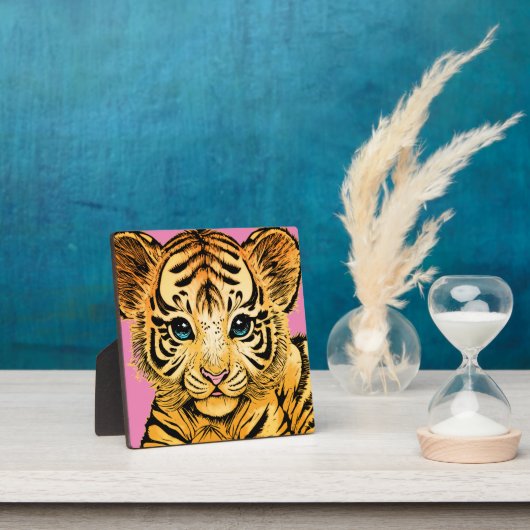 KLEINE TIJGER FOTOPLAAT (Insitu)