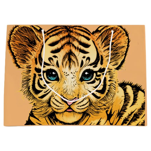 KLEINE TIJGER GROOT CADEAUZAKJE (Voorkant)