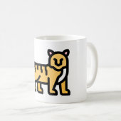 Kleine tijger koffiemok (Voorkant rechts)
