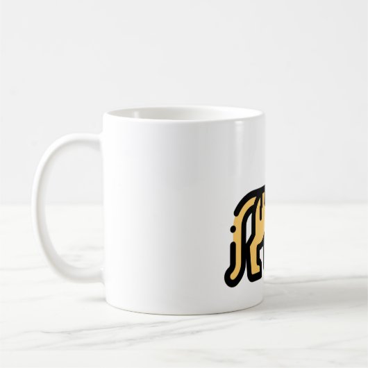 Kleine tijger koffiemok (Links)