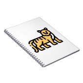 Kleine tijger notitieboek (Rechterzijde)