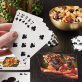 Kleine tijger pokerkaarten (Insitu)