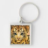 KLEINE TIJGER SLEUTELHANGER (Voorkant)