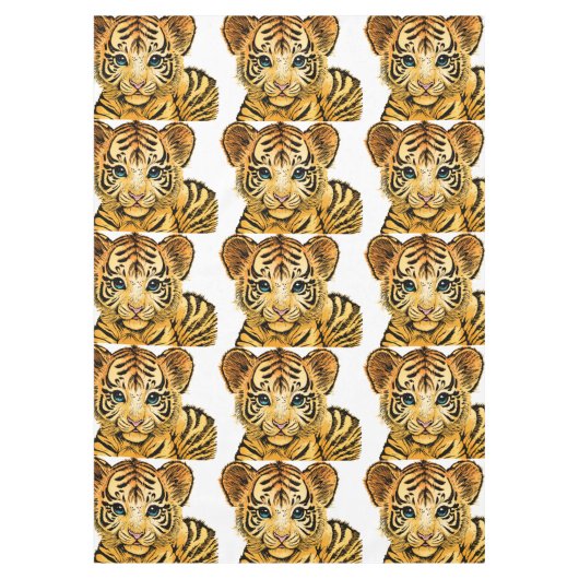 KLEINE TIJGER TAFELKLEED (Voorkant)