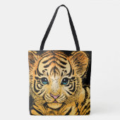 KLEINE TIJGER TOTE BAG (Voorkant)