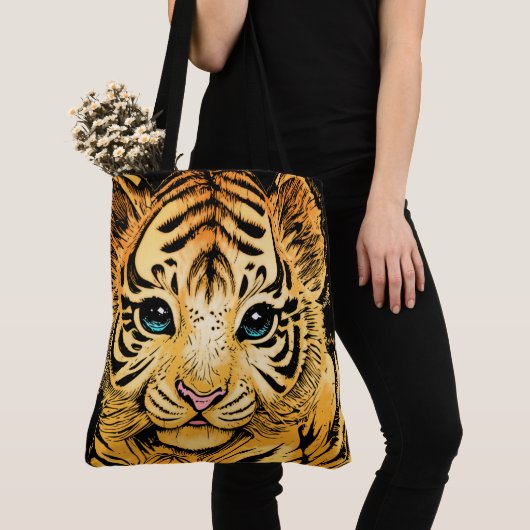 KLEINE TIJGER TOTE BAG (Dichtbij)