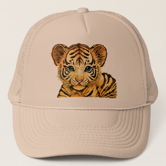 KLEINE TIJGER TRUCKER PET (Voorkant)