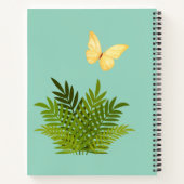 Kleine Tijger & Vlinder Deluxe Spiraal Notebook Notitieboek (Achterkant)