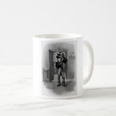 Kleine Tim en Bob Cratchit. Koffiemok (Voorkant rechts)