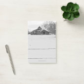 Kleine tinten met hek Winter Scene Post-it® Notes (Kantoor)