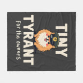 Kleine Tiran Fleece Deken (Voorkant (Horizontaal))