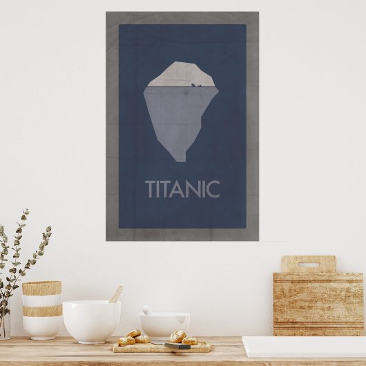 Kleine Titanic Poster (Keuken)