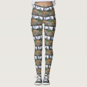 Kleine Toadstools Macro-Leggings Leggings (Voorkant)