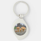 Kleine Toadstools Macro Sleutelhanger (Voorkant)
