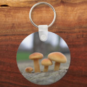 Kleine Toadstools Macro Sleutelhanger (Voorkant)