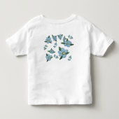 Kleine Toddlers Fancy T-shirt (Achterkant)