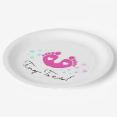 Kleine Toes Papieren Bordje (Gekanteld)