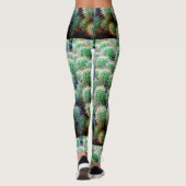 Kleine toncactus groen leggings (Achterkant)