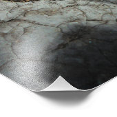 Kleine tortoiseshel Butterfly Foto Afdruk (Hoek)