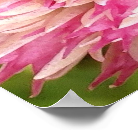 Kleine tortoiseshel Butterfly Poster (Hoek)