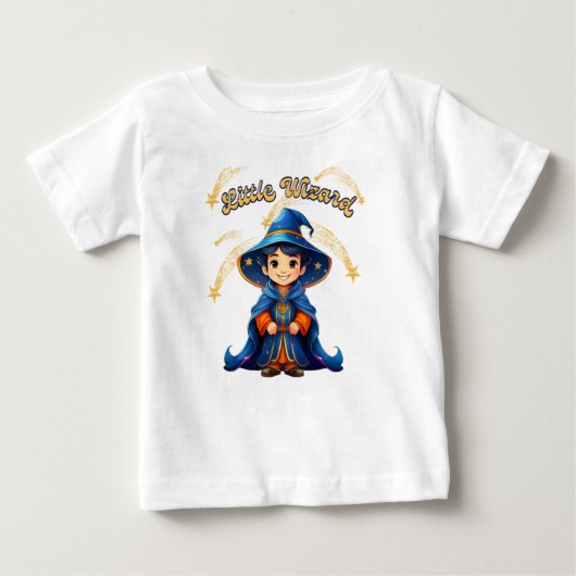 Kleine Tovenaar - Halloween T-shirt voor Kinderen (Voorkant)
