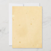 Kleine tovenaar jongen magische Halloween baby sho Kaart (Achterkant)