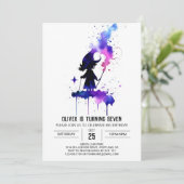 Kleine Tovenaar Online Wizardry Verjaardag Kaart (Staand voorkant)