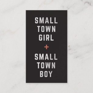 Kleine Town Stag & Doe Ticket -  kleur