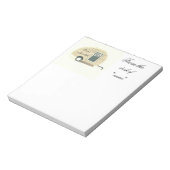 Kleine trappenaanhangwagen Thunder_Cove Notitieblok (Linkerzijde)