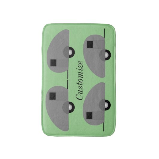 Kleine trappenaanhangwagens Thunder_Cove Badmat (Voorkant Verticaal)