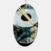 Kleine trom Keramisch Ornament (Rechts)