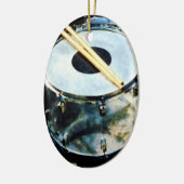 Kleine trom Keramisch Ornament (Links)