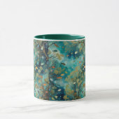 Kleine tropische gekleurde vis mok (Midden)