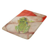 Kleine tropische kikker badmat (Gekanteld)