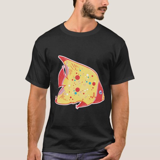 Kleine tropische vis t-shirt (Voorkant)