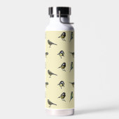 Kleine tuin vogels patroon waterfles (Links)