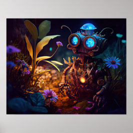 Kleine Tuinbot Poster