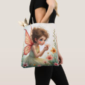 Kleine Tuinfee Boodschappentas Tote Bag (Dichtbij)
