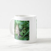 Kleine tuingnome koffiemok (Voorkant links)