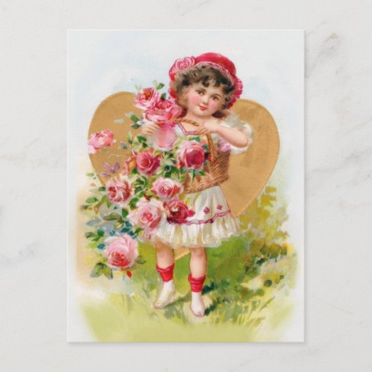 kleine tuinman briefkaart (Voorkant)