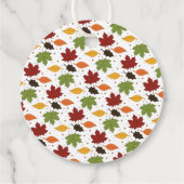 Kleine Turkse Herfst Thanksgiving 1e verjaardag Bedankjes Labels (Achterkant)