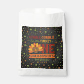 Kleine Turkse Herfst Thanksgiving 1e verjaardag Bedankzakje (Voorkant)